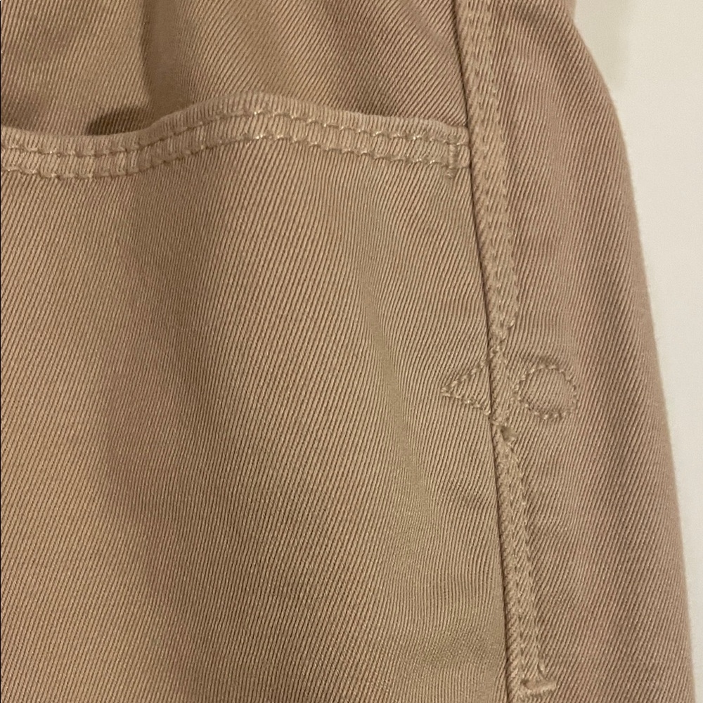 Lucky Brand Khaki/Tan Sofia Capri Jeans Size 12 - Picture 6 of 13